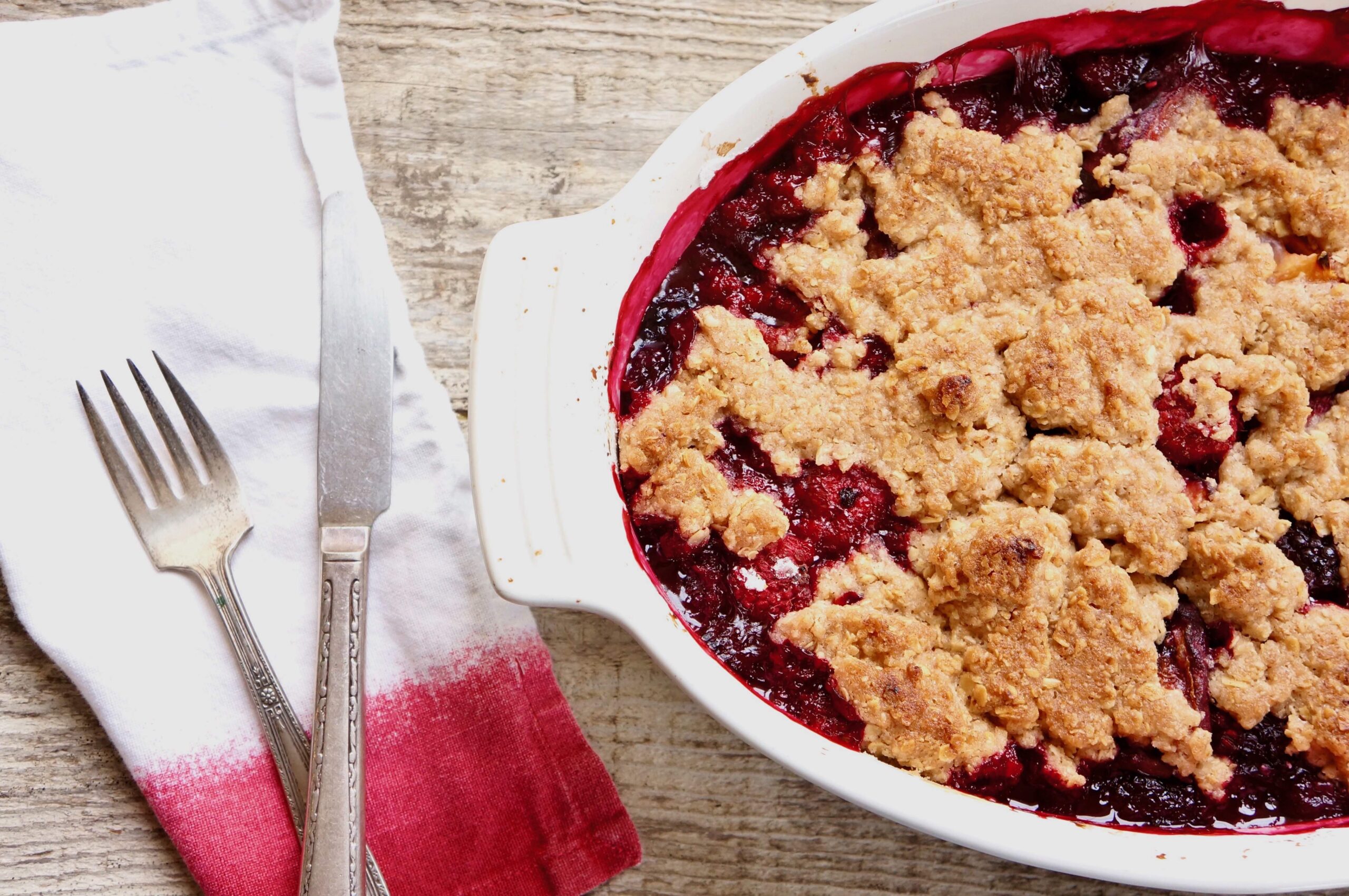 Gluten Free Berry Crisp recipe