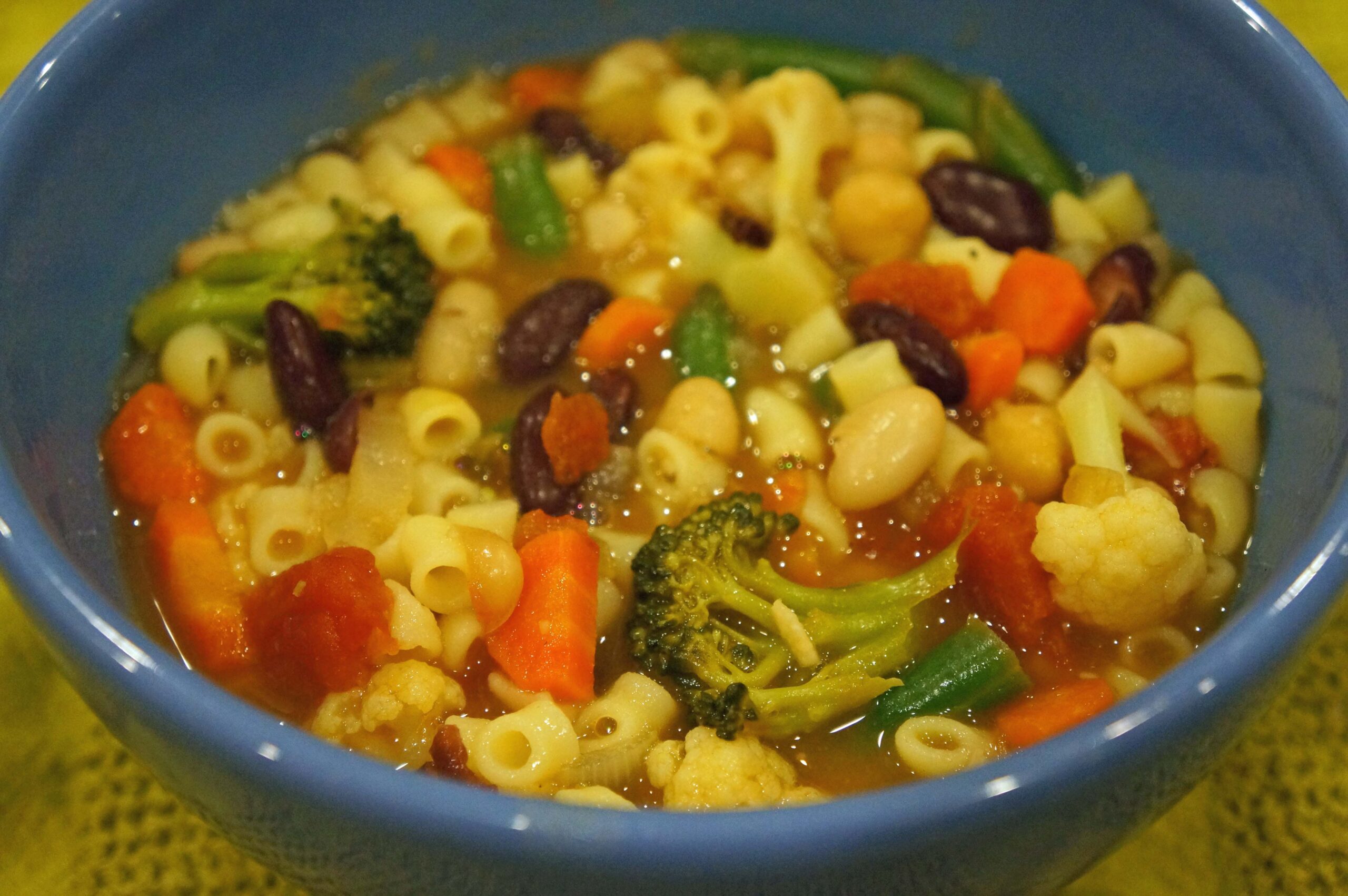 Gluten Free Vegetable and Bean Soup recipe