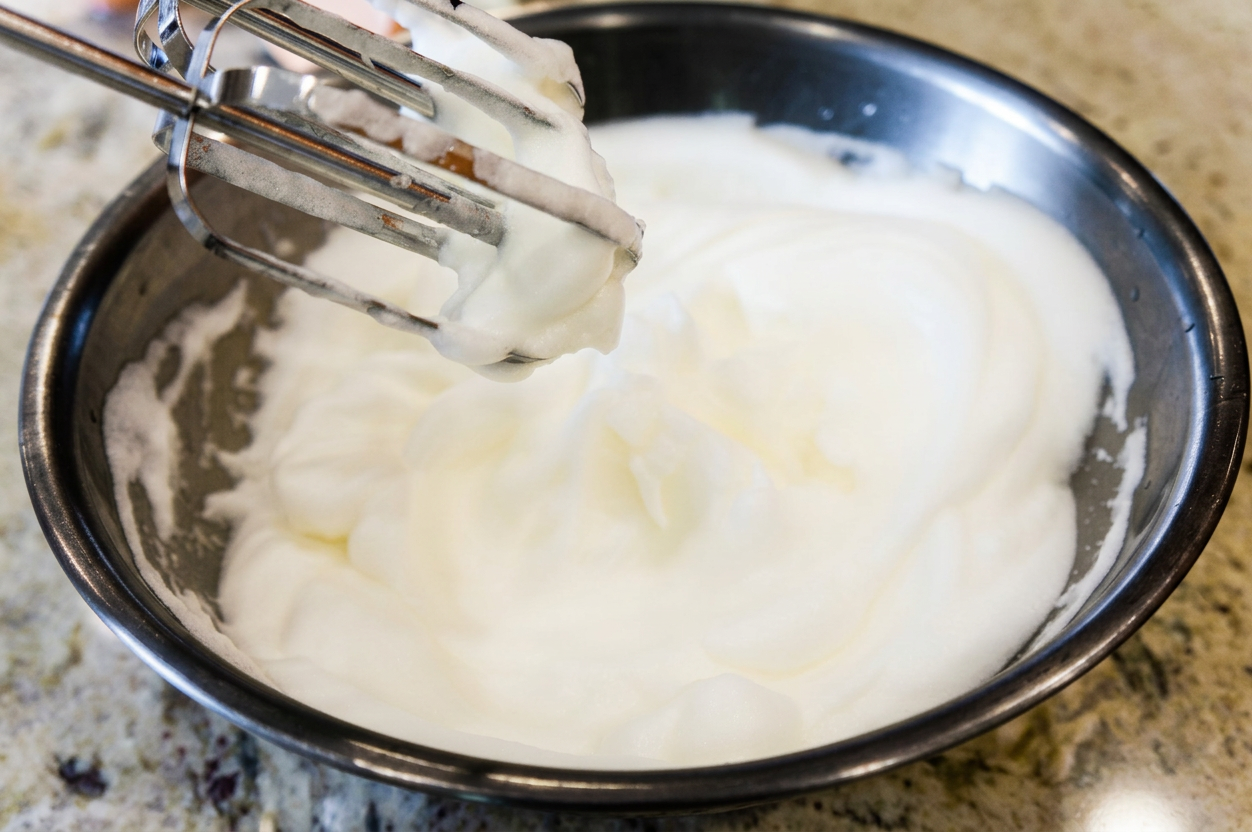 whipped egg whites