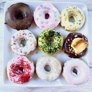 Gluten Free Baked Donuts and Glazes Mini Cookbook