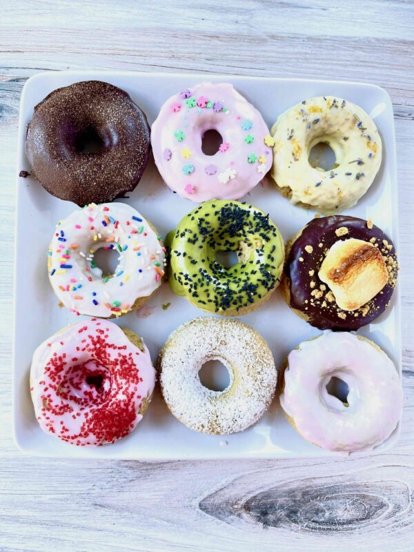 Gluten Free Baked Donuts and Glazes Mini Cookbook